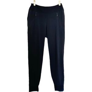 Athleta Aspire Ankle Black Pants Size 2 Jogger Workout Casual Walking Comfort